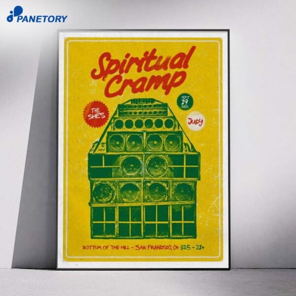 Spiritual Cramp San Francisco Sep 19 2026 Poster