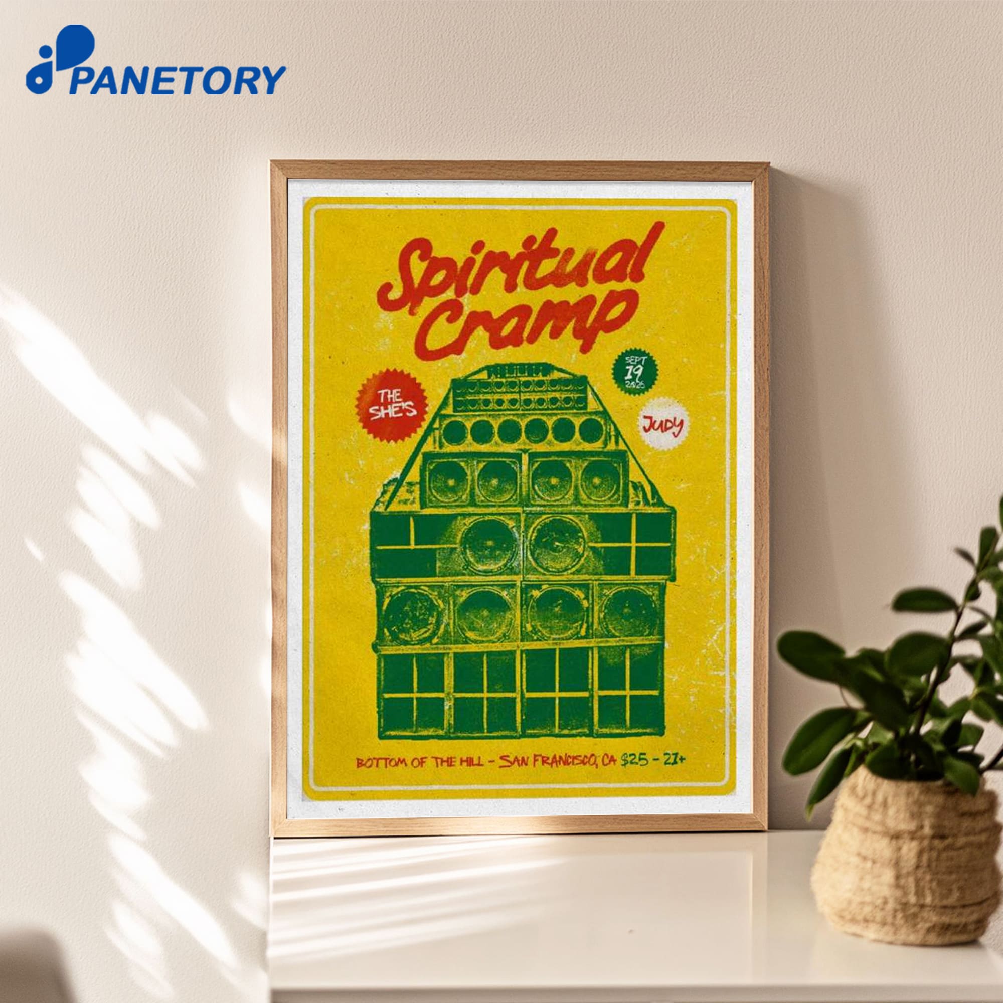 Spiritual Cramp San Francisco Sep 19 2026 Poster Spiritual Cramp San Francisco Sep 19 2026 Poster