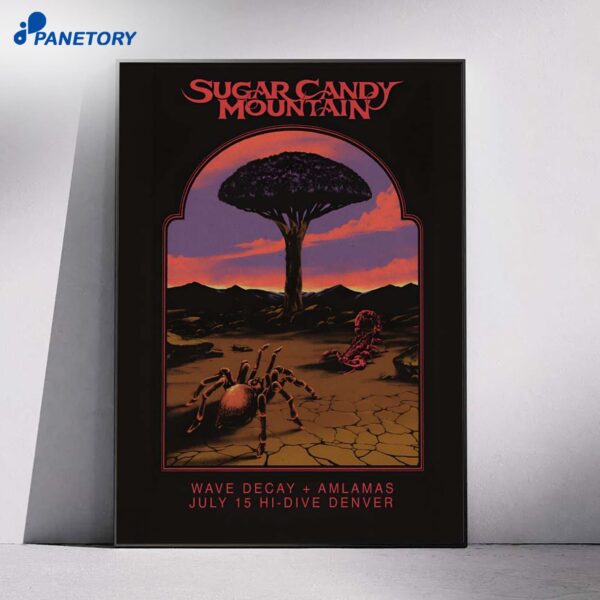 Sugar Candy Mountain Denver CO Tour Jul 15 2026 Poster