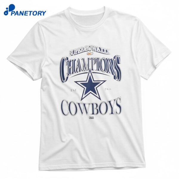 Super Bowl XXX Champions Cowboys T-Shirt