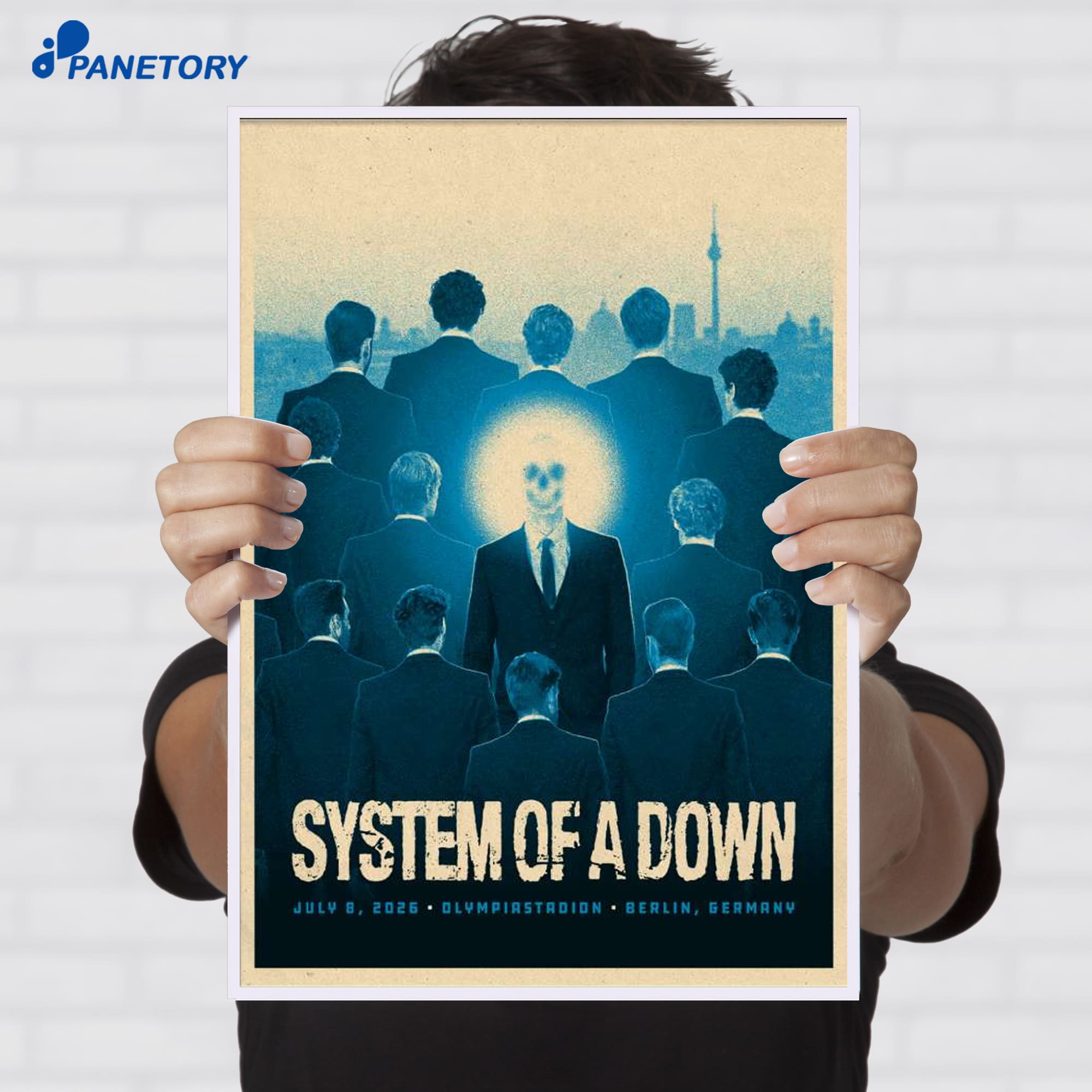 System Of A Down Berlin Germany Jul 8 2026 Poster System Of A Down Berlin Germany Jul 8 2026 Poster
