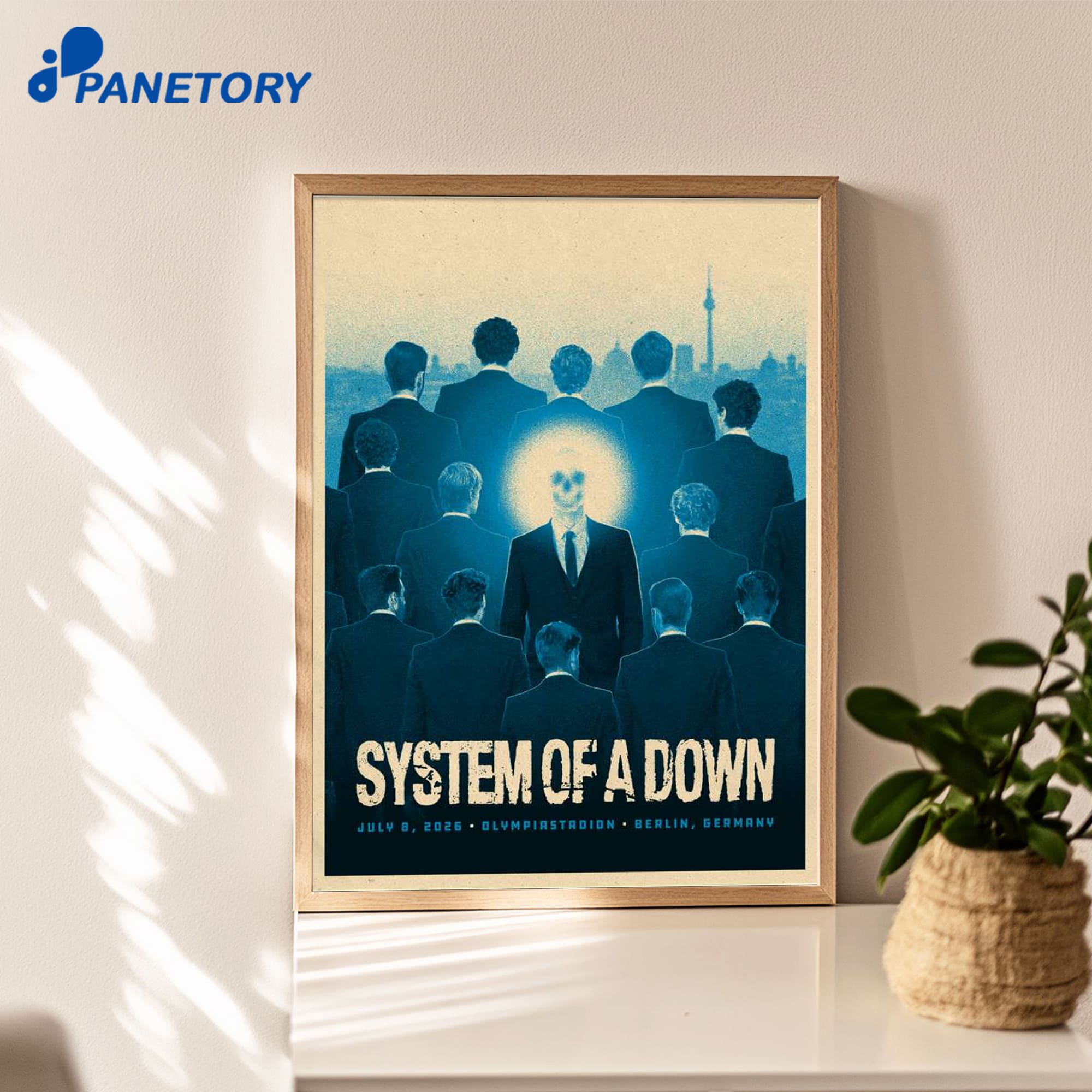 System Of A Down Berlin Germany Jul 8 2026 Poster System Of A Down Berlin Germany Jul 8 2026 Poster