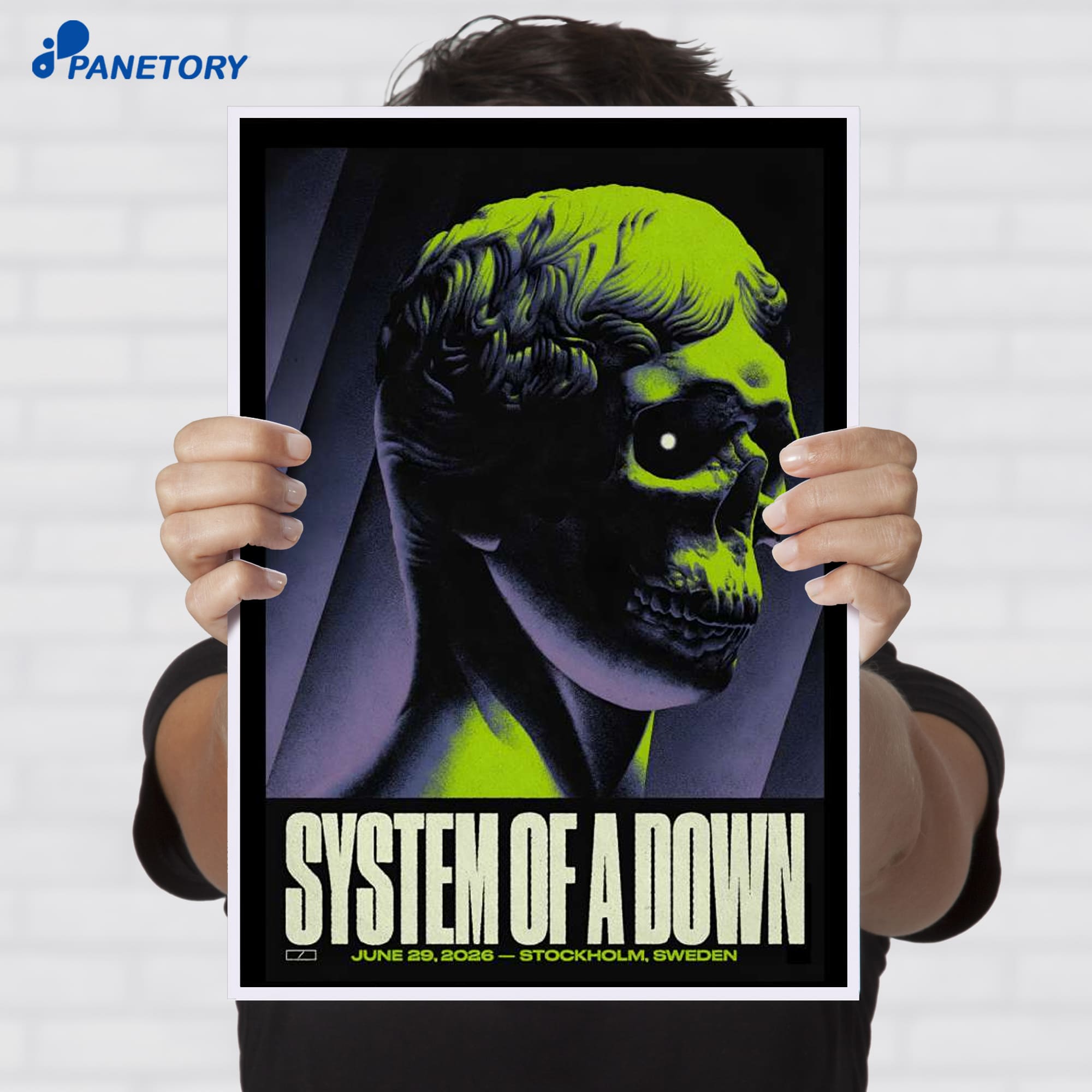 System Of A Down Strawberry Arena Stockholm Sweden Jun 29 2026 Poster System Of A Down Strawberry Arena Stockholm Sweden Jun 29 2026 Poster