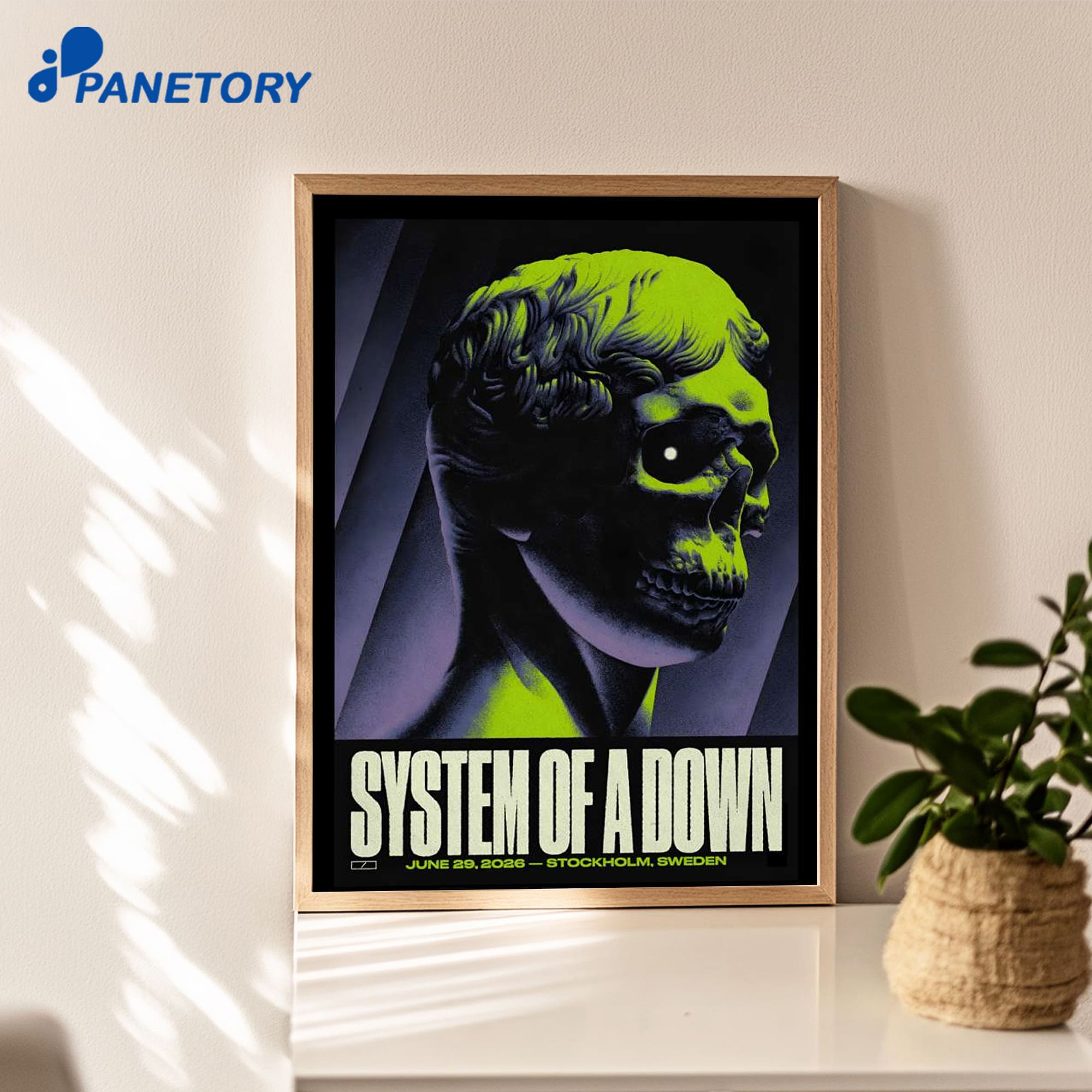 System Of A Down Strawberry Arena Stockholm Sweden Jun 29 2026 Poster System Of A Down Strawberry Arena Stockholm Sweden Jun 29 2026 Poster