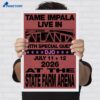 Tame Impala Concert State Farm Arena Atlanta Ga Jul 12 2026 Poster 2 Tame Impala Concert State Farm Arena Atlanta Ga Jul 12 2026 Poster 2