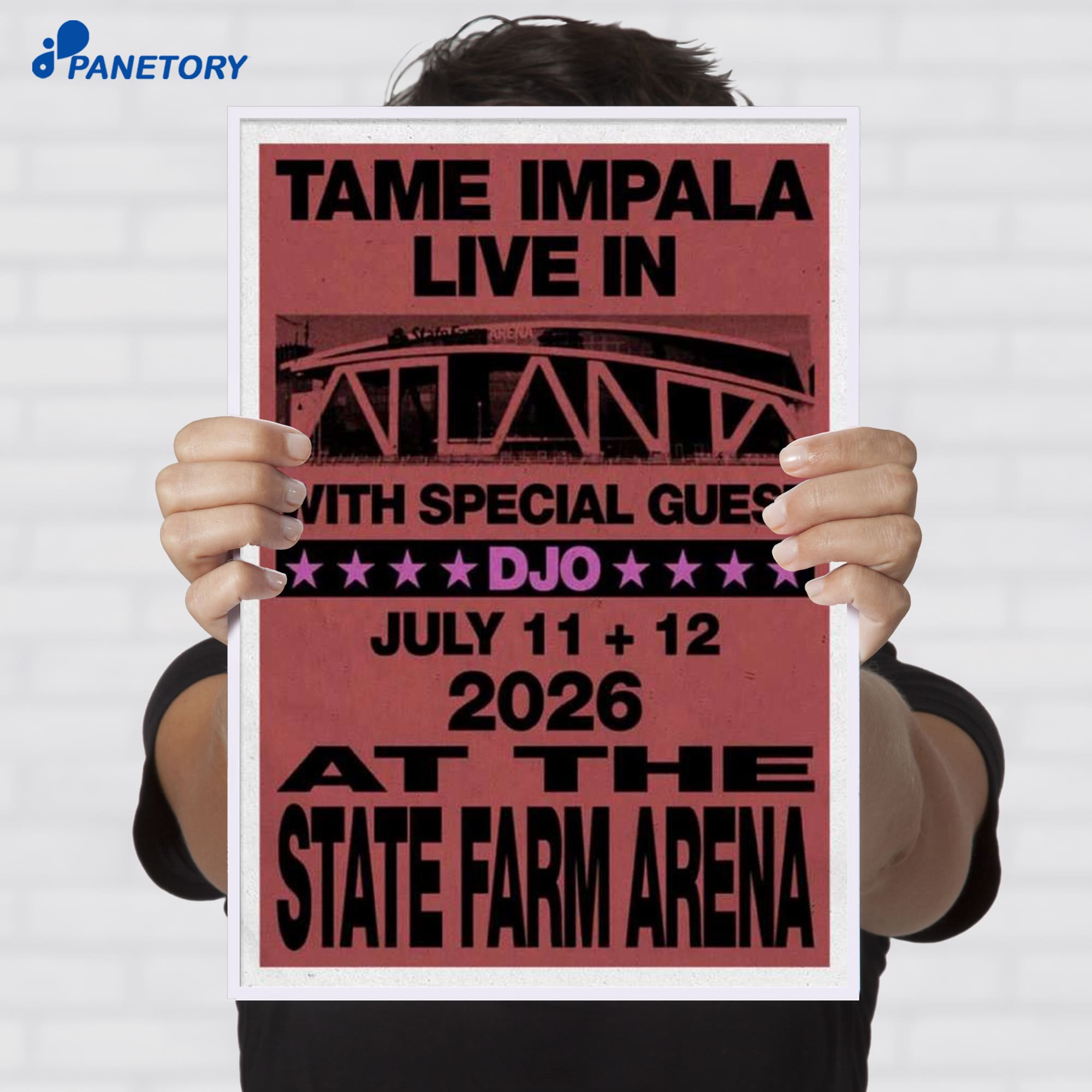 Tame Impala Concert State Farm Arena Atlanta Ga Jul 12 2026 Poster Tame Impala Concert State Farm Arena Atlanta Ga Jul 12 2026 Poster