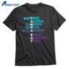 Tampa Bay Baseball Names 2026 T-shirt 1