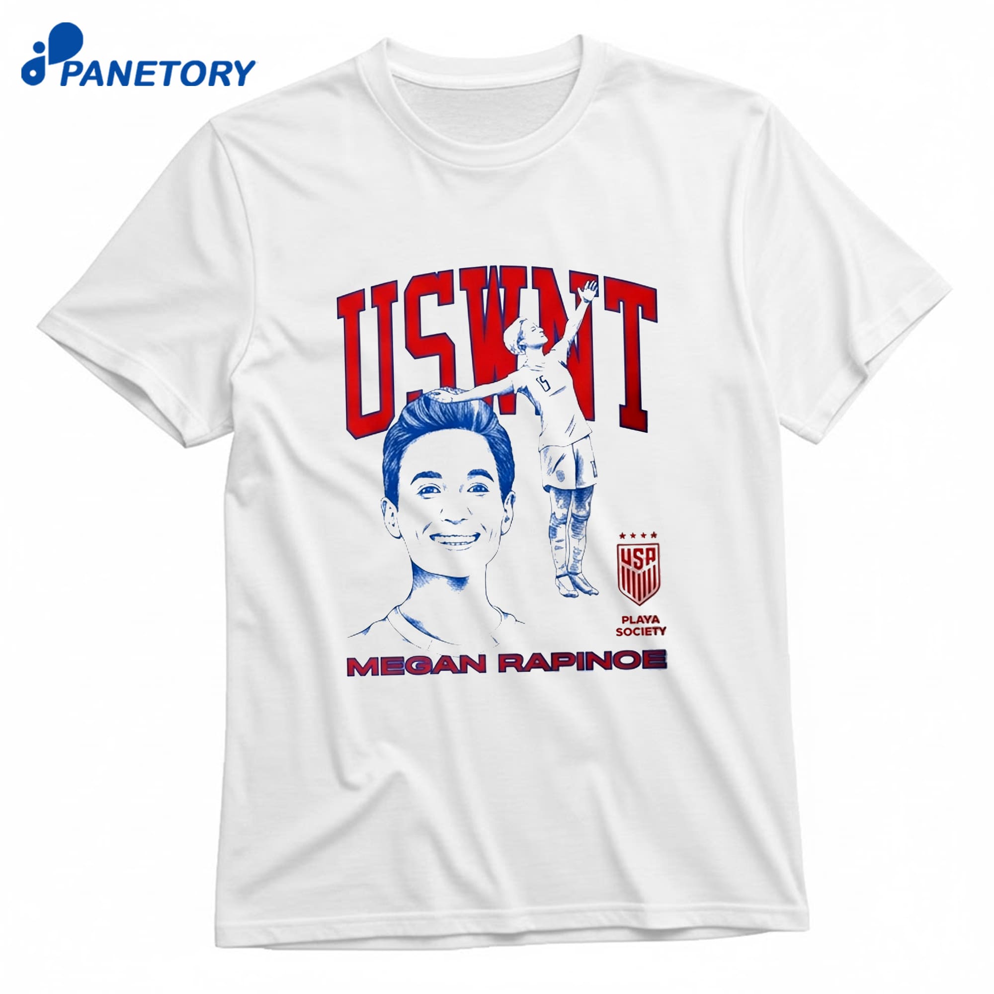 Ted Lasso Uswnt Megan Rapinoe T-Shirt 8 Ted Lasso Uswnt Megan Rapinoe T-Shirt 1