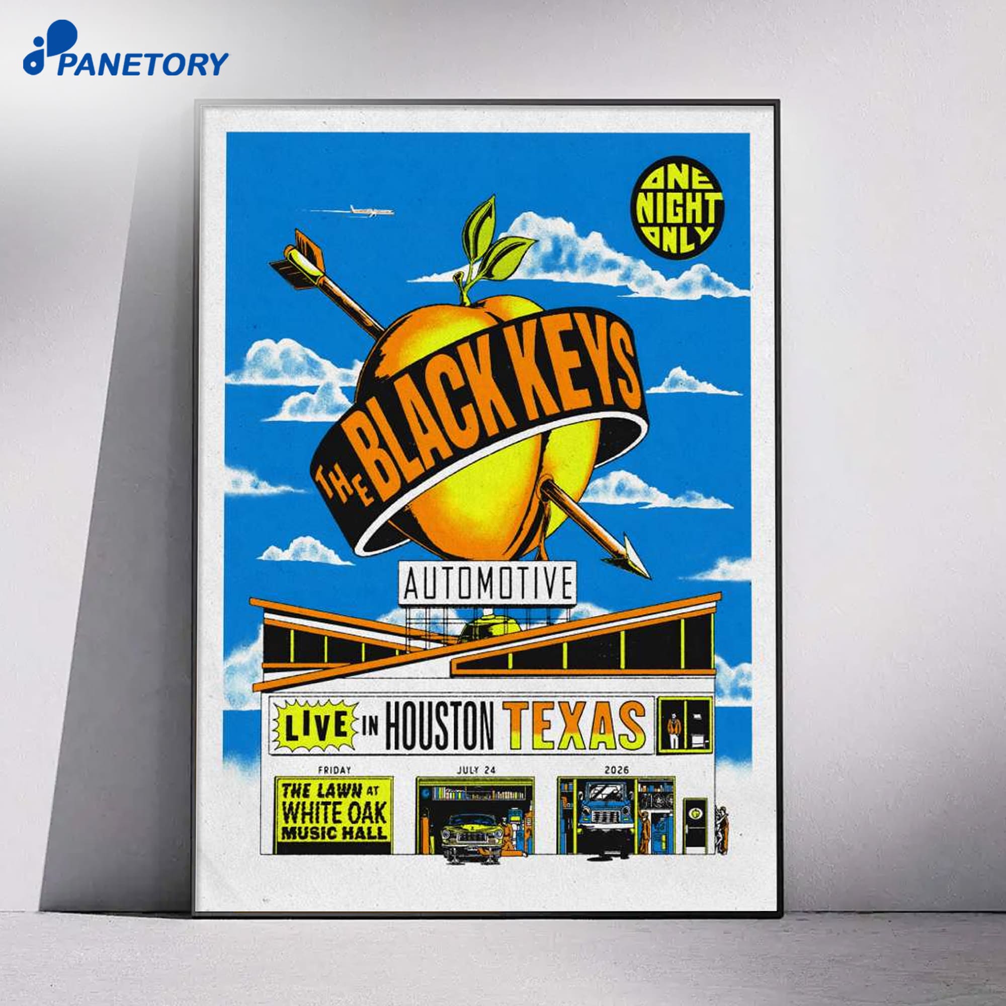 The Black Keys Houston Tx Jul 24 2026 Poster 4 The Black Keys Houston Tx Jul 24 2026 Poster 1