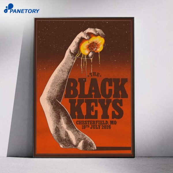 The Black Keys The Factory Jul 19 2026 Poster