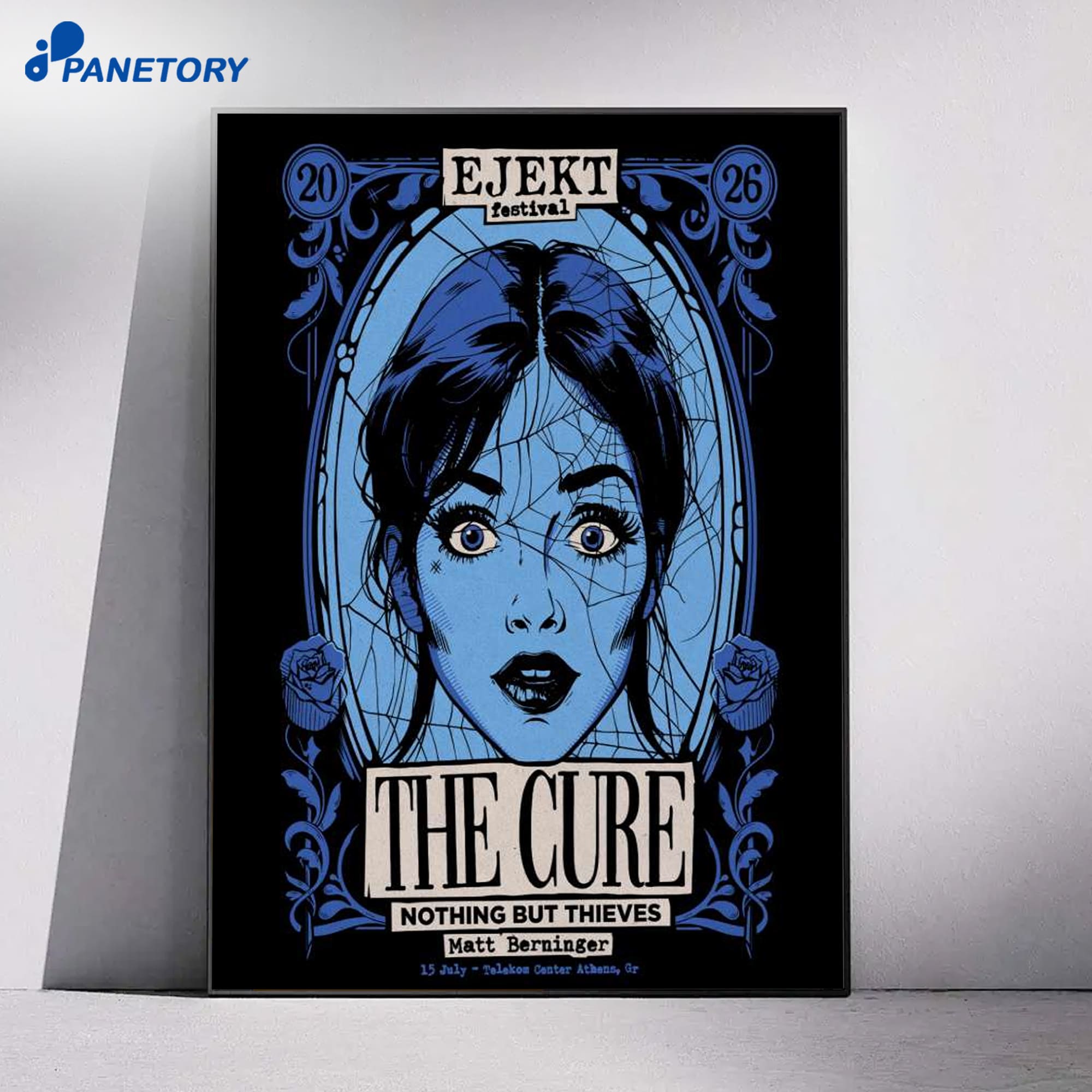 The Cure Ejekt Festival Marousi Greece Jul 15 2026 Poster 4 The Cure Ejekt Festival Marousi Greece Jul 15 2026 Poster 1