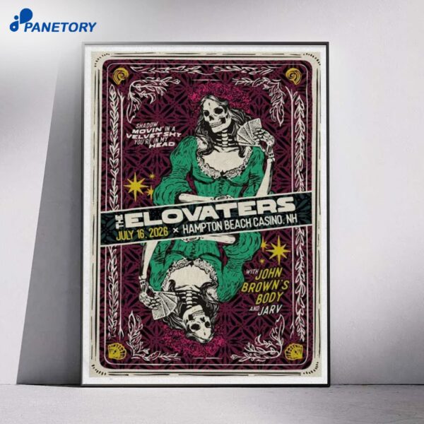 The Elovaters Hampton Beach Casino Ballroom Jul 16 2026 Poster