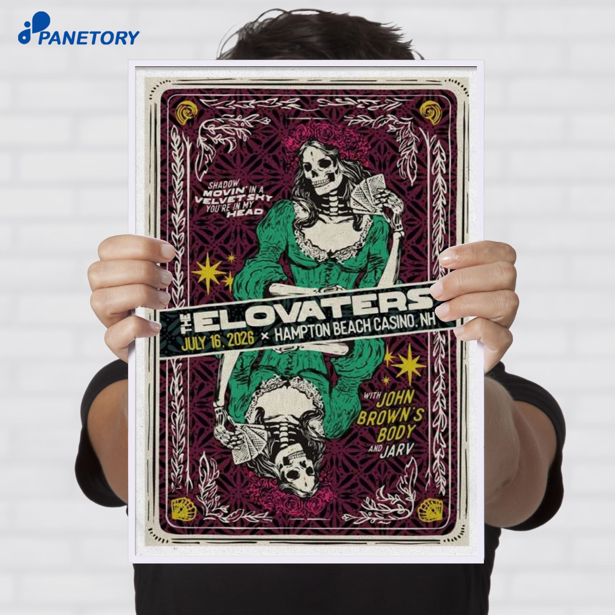 The Elovaters Hampton Beach Casino Ballroom Jul 16 2026 Poster The Elovaters Hampton Beach Casino Ballroom Jul 16 2026 Poster