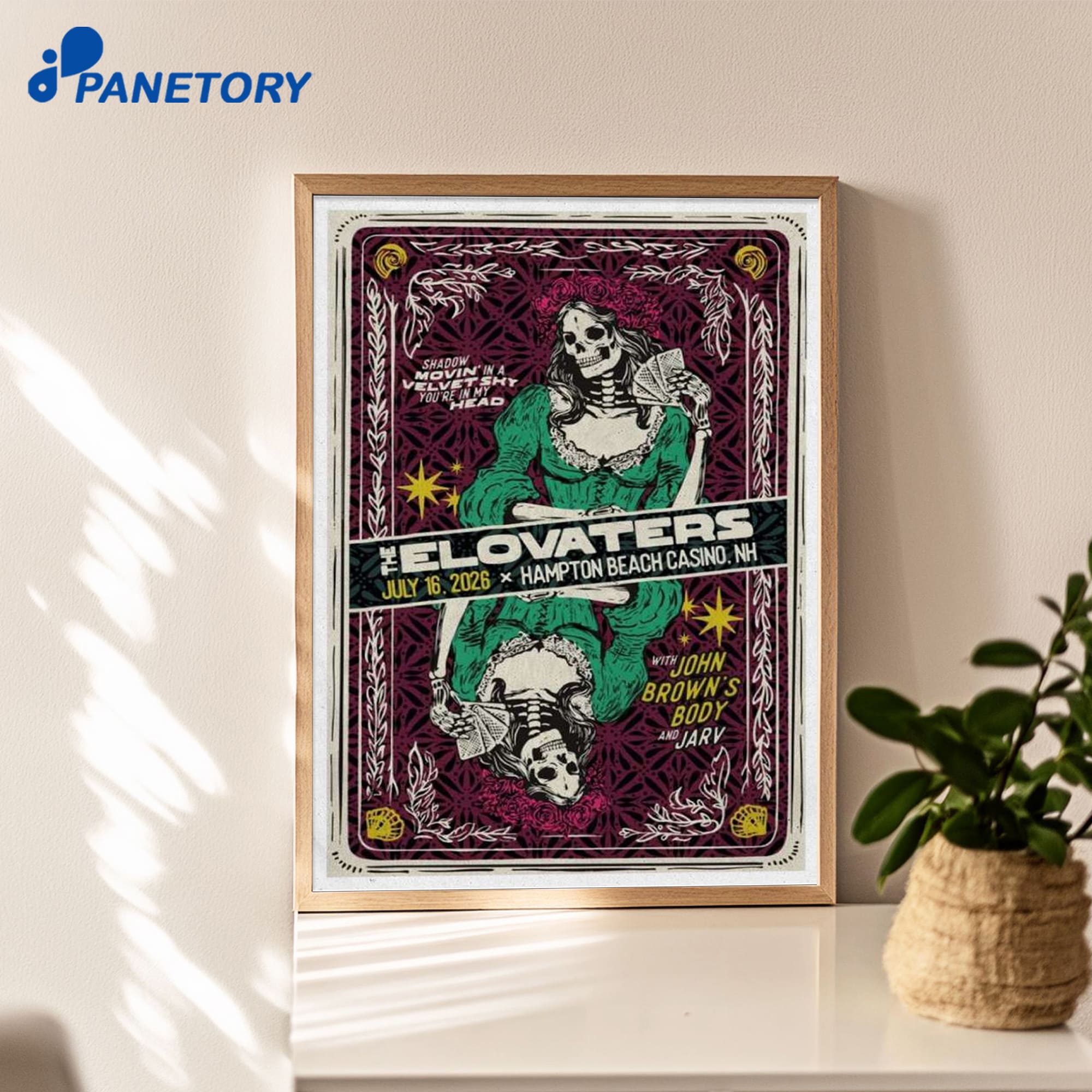 The Elovaters Hampton Beach Casino Ballroom Jul 16 2026 Poster The Elovaters Hampton Beach Casino Ballroom Jul 16 2026 Poster