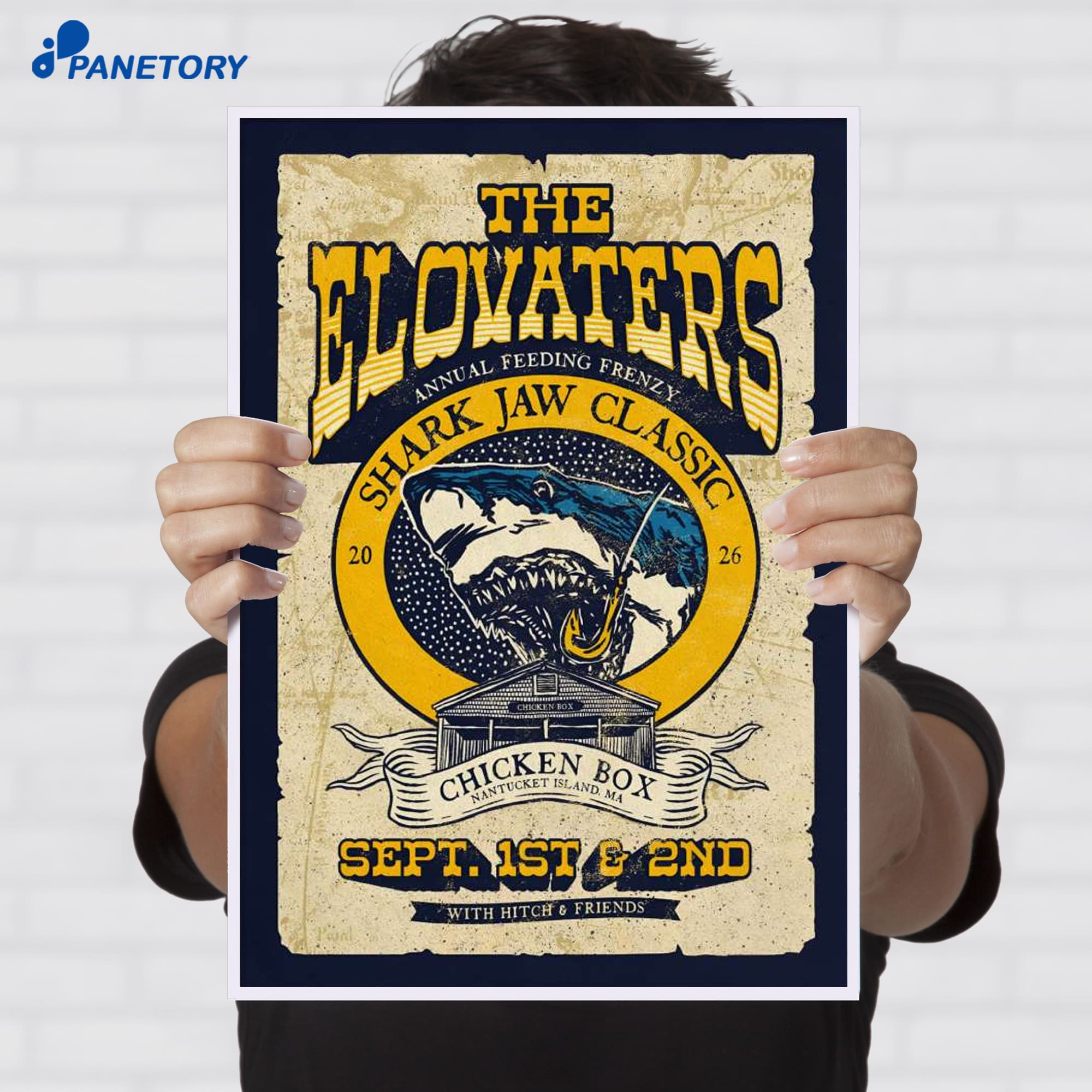 The Elovaters Nantucket Ma Sep 1-2 2026 Poster The Elovaters Nantucket Ma Sep 1-2 2026 Poster