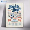 The Head And The Heart Tour America 2026 Poster 1