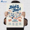 The Head And The Heart Tour America 2026 Poster 2 The Head And The Heart Tour America 2026 Poster 2
