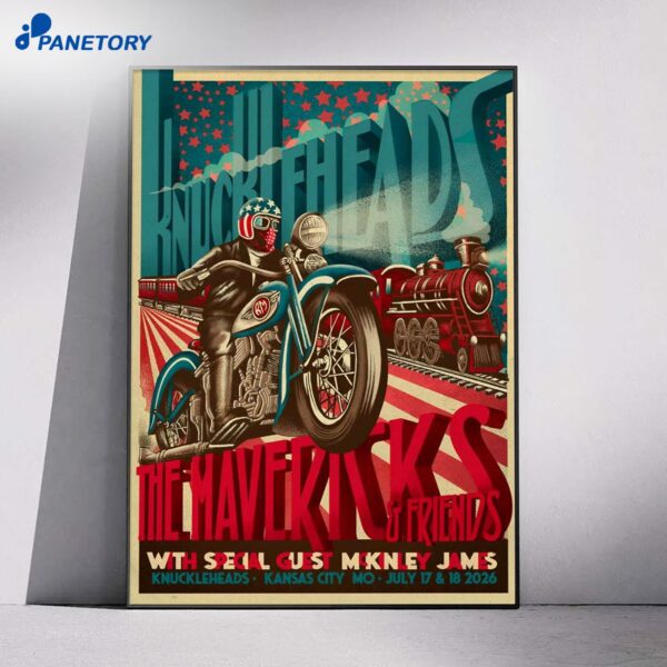 The Mavericks And Friends Kansas City MO Jul 17-18 2026 Poster