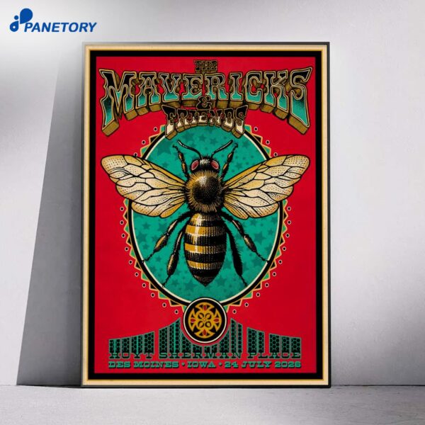 The Mevericks Hoyt Sherman Place Des Moines Iowa Jul 24 2026 Poster