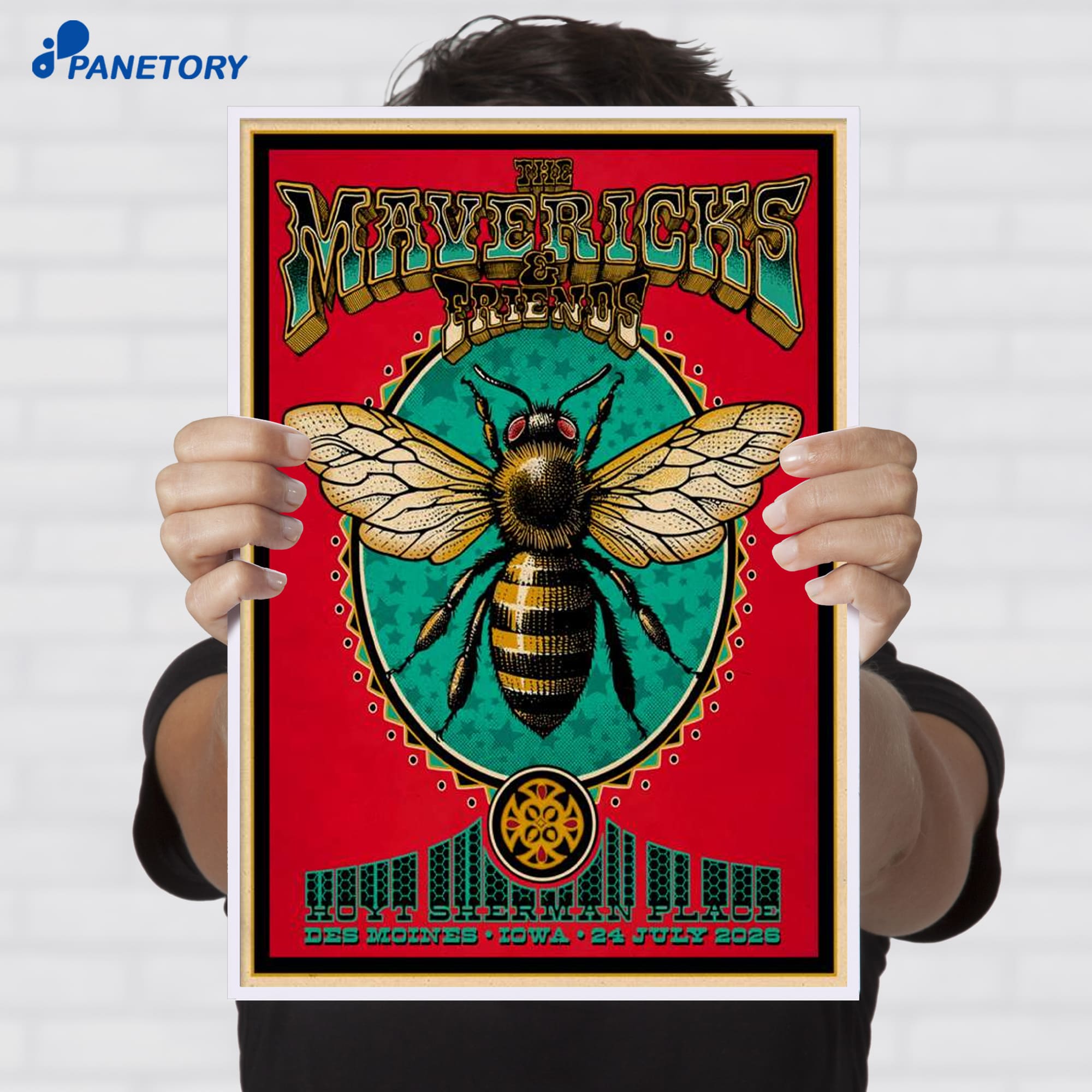 The Mevericks Hoyt Sherman Place Des Moines Iowa Jul 24 2026 Poster The Mevericks Hoyt Sherman Place Des Moines Iowa Jul 24 2026 Poster