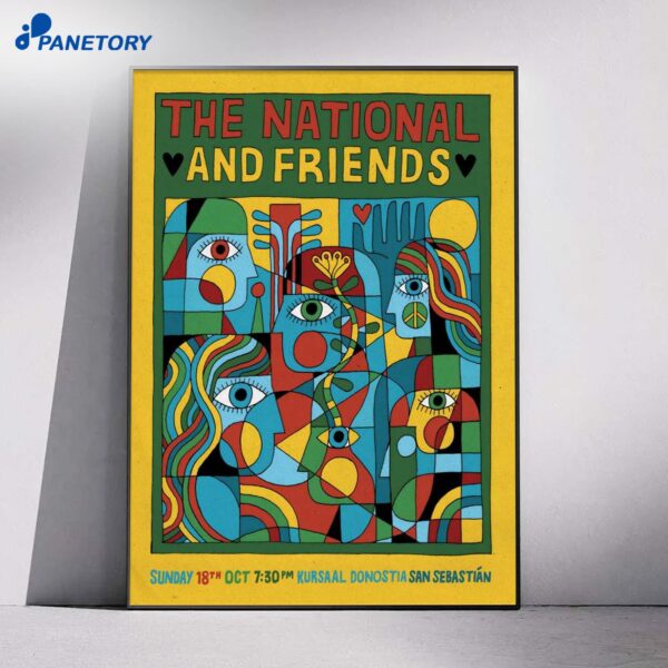 The National San Sebastián Spain Tour Oct 18 2026 Poster