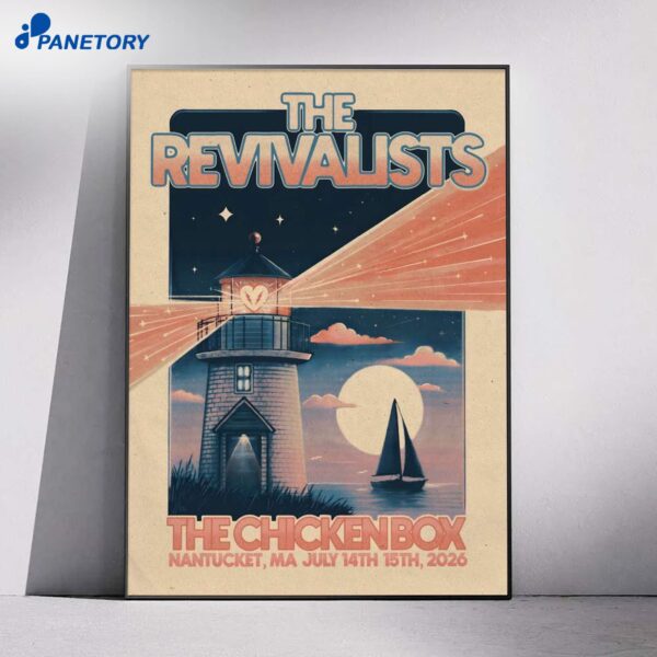The Revivalists Nantucket MA Jul 14-15 2026 Poster