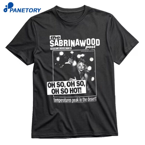 The Sabrina Wood Post T-Shirt