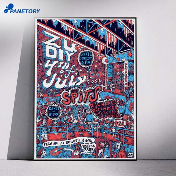 The Spits Cleveland OH Jul 4 2026 Poster