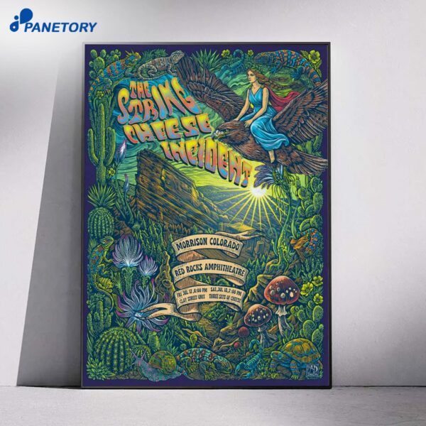 The String Cheese Incident Red Rocks Amphitheatre Shows Jul-17-18 2026 Poster