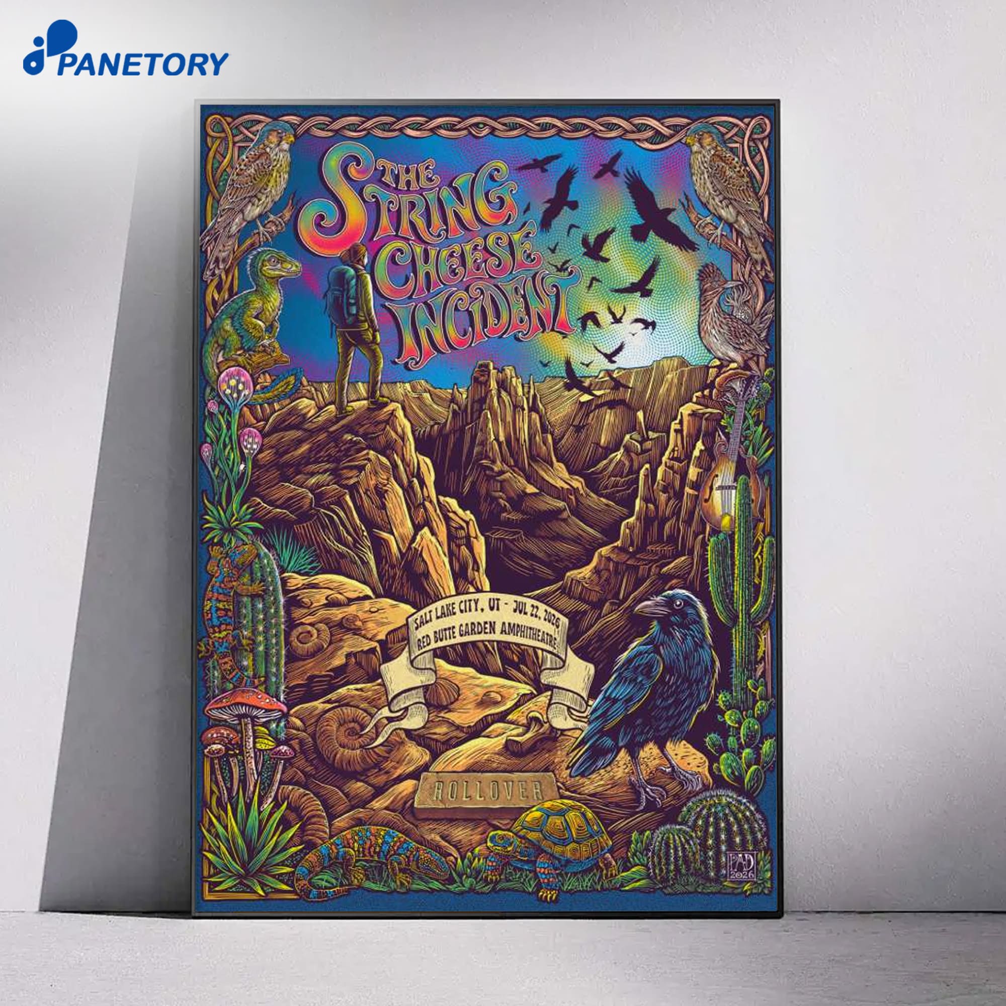 The String Cheese Incident Salt Lake City Ut Tour Jul 22 2026 Poster 4 The String Cheese Incident Salt Lake City Ut Tour Jul 22 2026 Poster 1