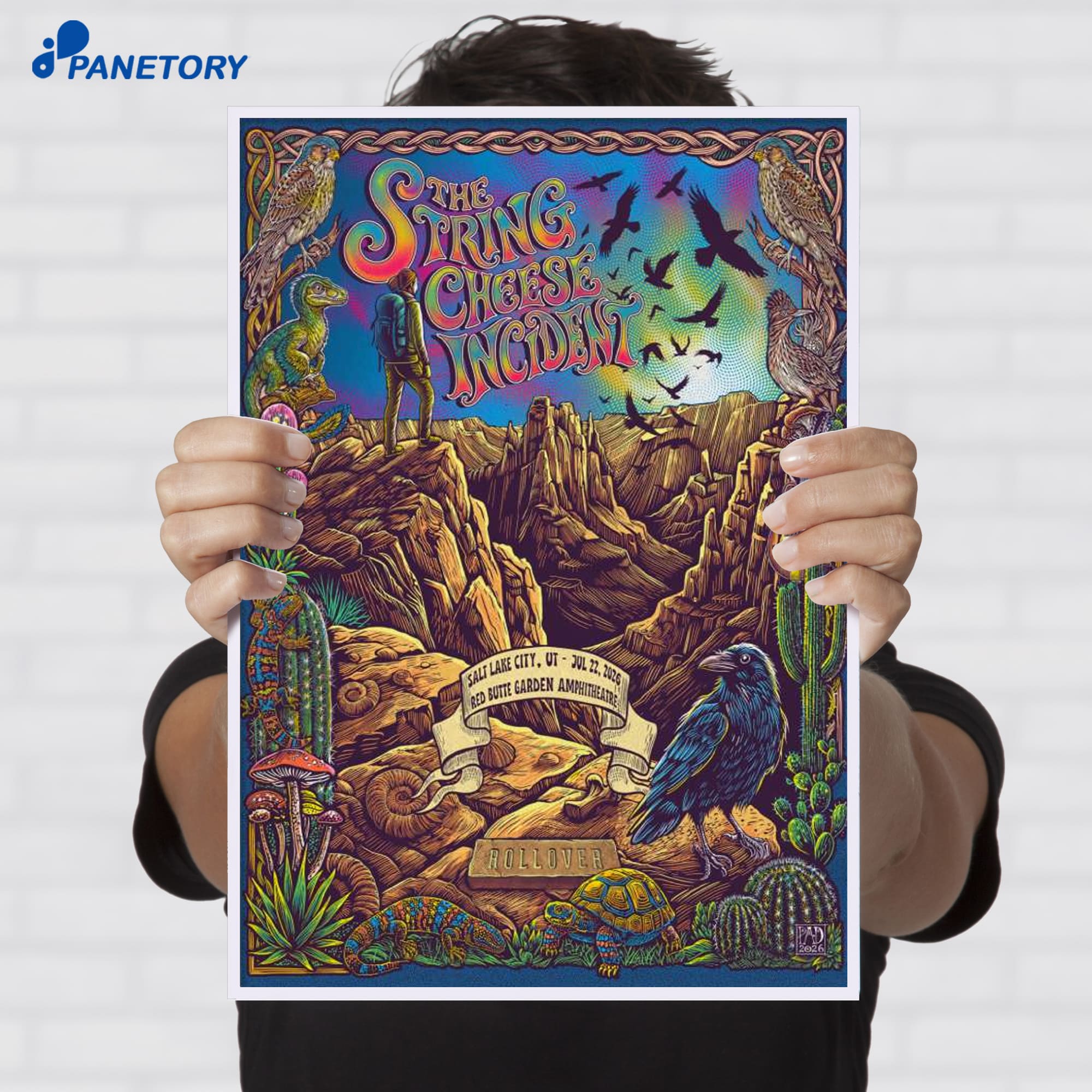 The String Cheese Incident Salt Lake City Ut Tour Jul 22 2026 Poster The String Cheese Incident Salt Lake City Ut Tour Jul 22 2026 Poster