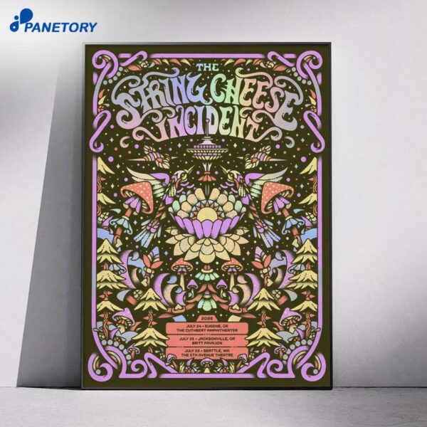 The String Cheese Incident Seattle WA Jul 26 2026 Poster
