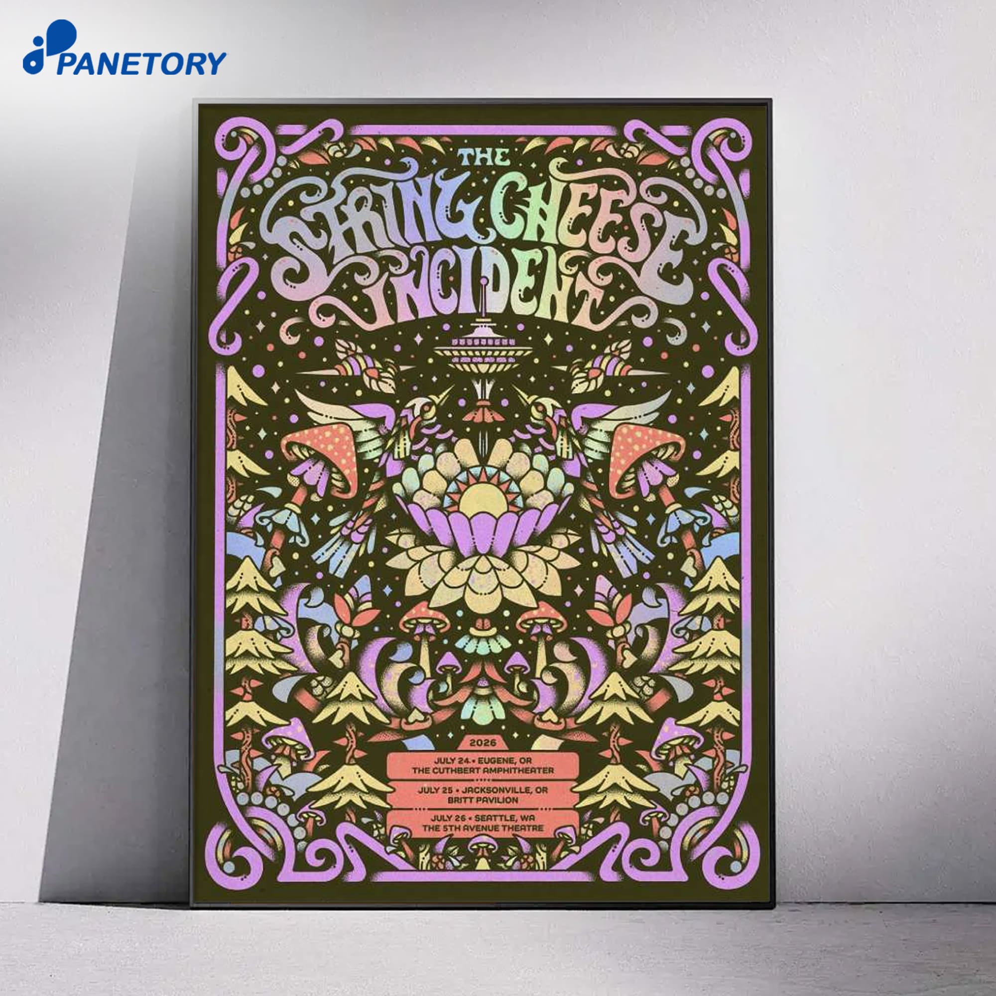 The String Cheese Incident Seattle Wa Jul 26 2026 Poster 4 The String Cheese Incident Seattle Wa Jul 26 2026 Poster 1