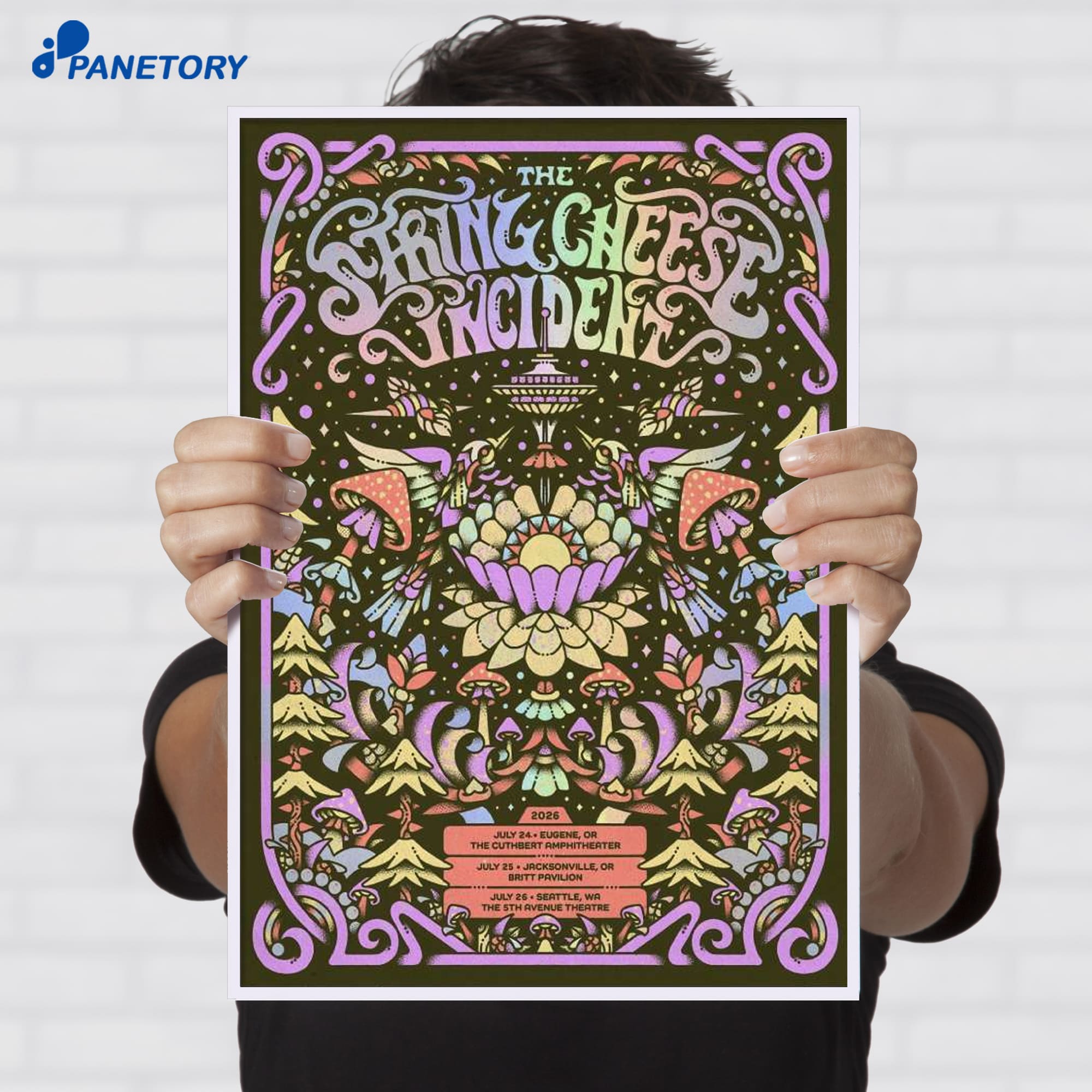 The String Cheese Incident Seattle Wa Jul 26 2026 Poster The String Cheese Incident Seattle Wa Jul 26 2026 Poster