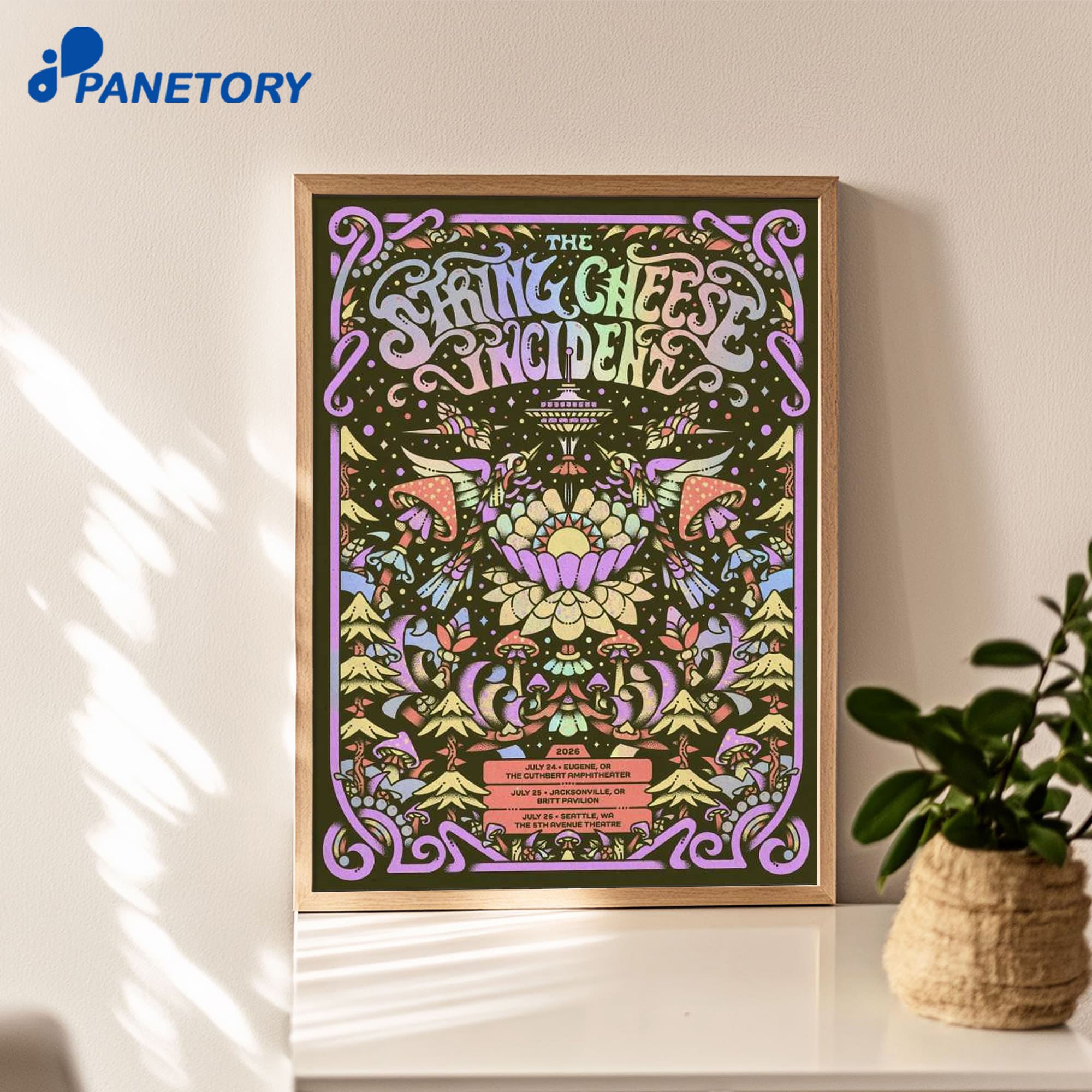 The String Cheese Incident Seattle Wa Jul 26 2026 Poster The String Cheese Incident Seattle Wa Jul 26 2026 Poster