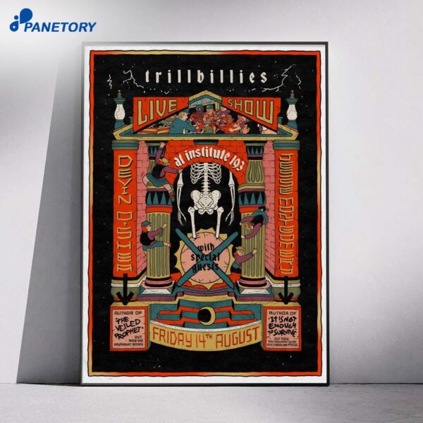 The Trillbillies Institute 193 Lexington KY Aug 14 2026 Poster