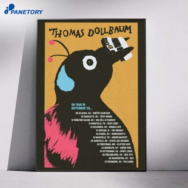 Thomas Dollbaum Tour Sep 2026 Poster