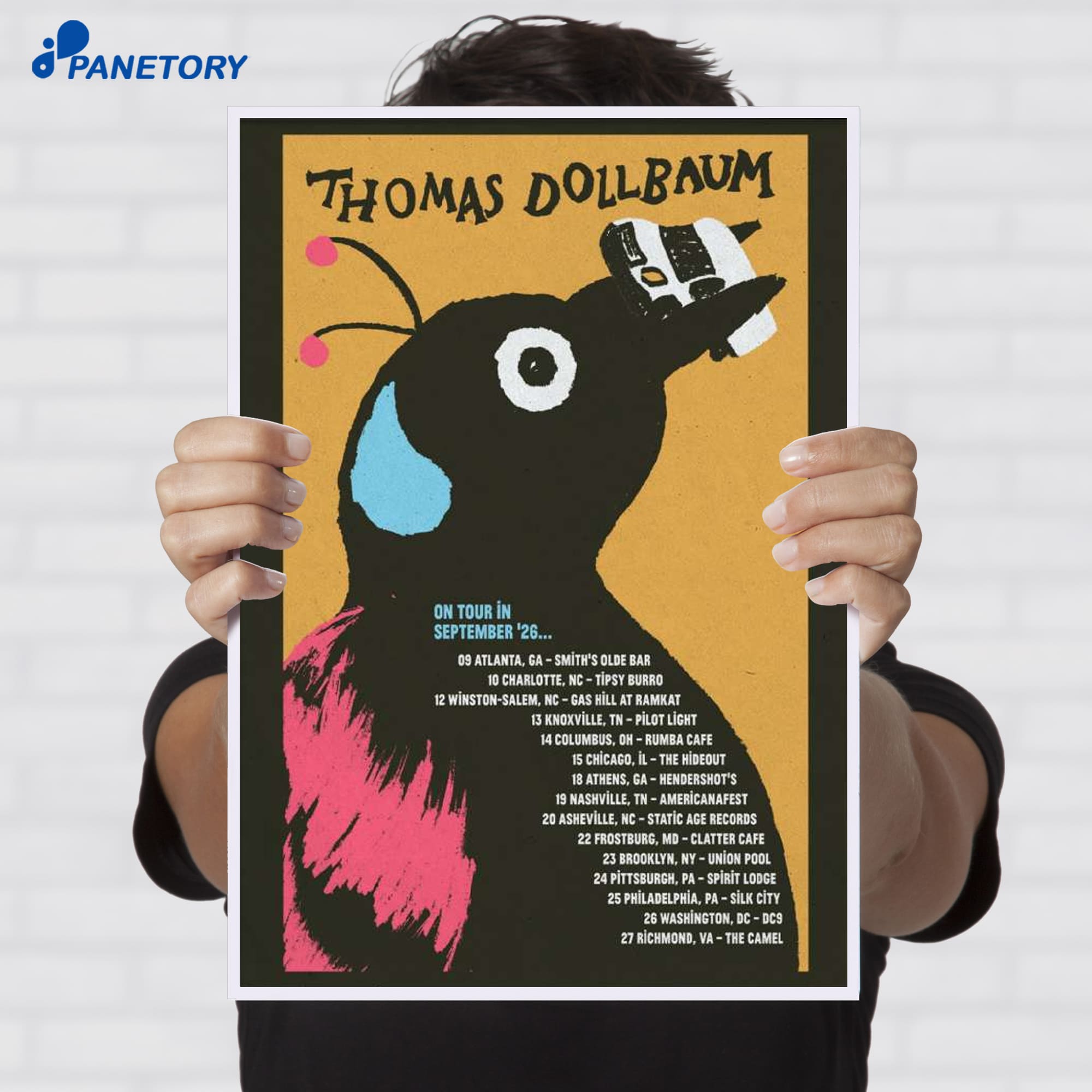 Thomas Dollbaum Tour Sep 2026 Poster Thomas Dollbaum Tour Sep 2026 Poster
