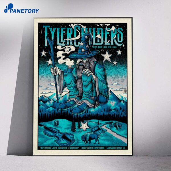 Tyler Childers Greenwood Village CO Tour Jul 18 2026 Poster