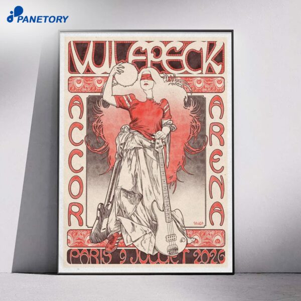 Vulfpeck Accor Arena Paris France Jul 9 2026 Poster