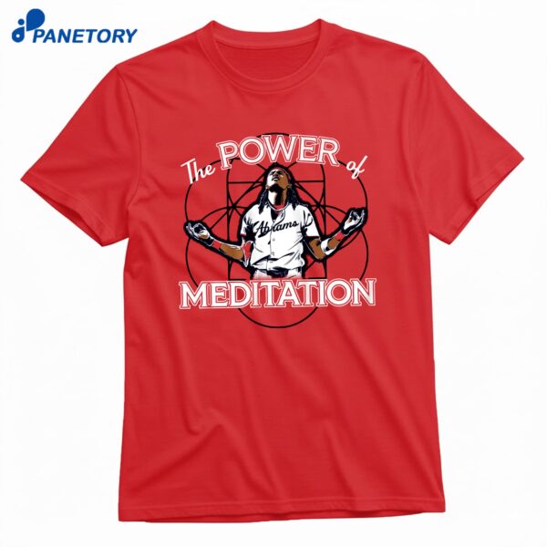 Washington Baseball The Meditation Celebration T-Shirt