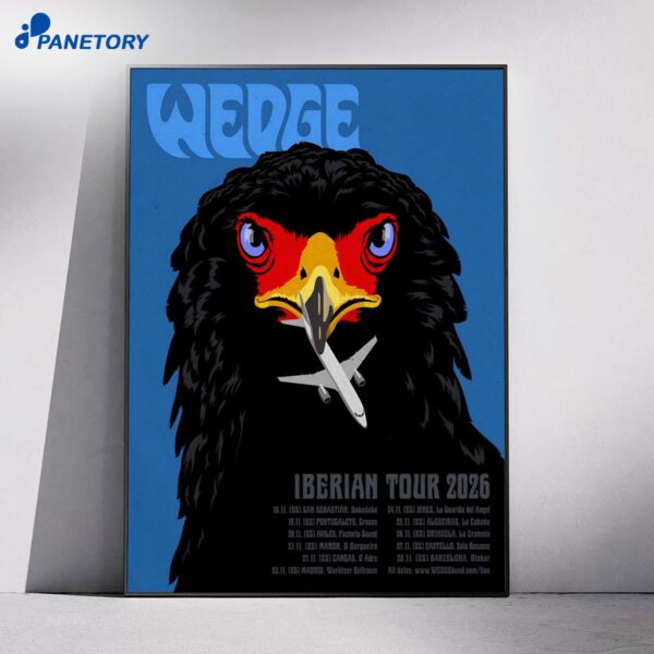 Wedge Iberian Tour 2026 Poster