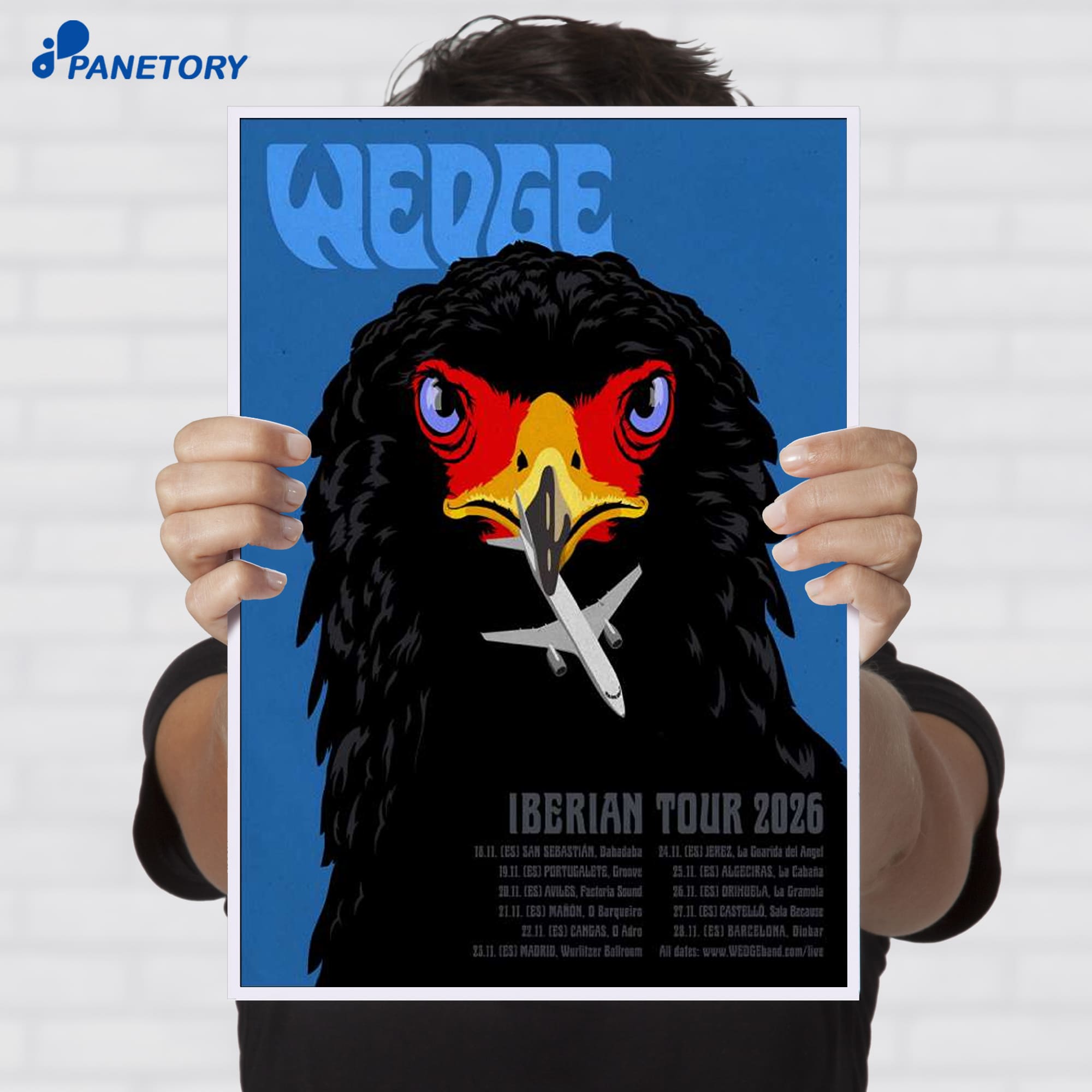 Wedge Iberian Tour 2026 Poster Wedge Iberian Tour 2026 Poster