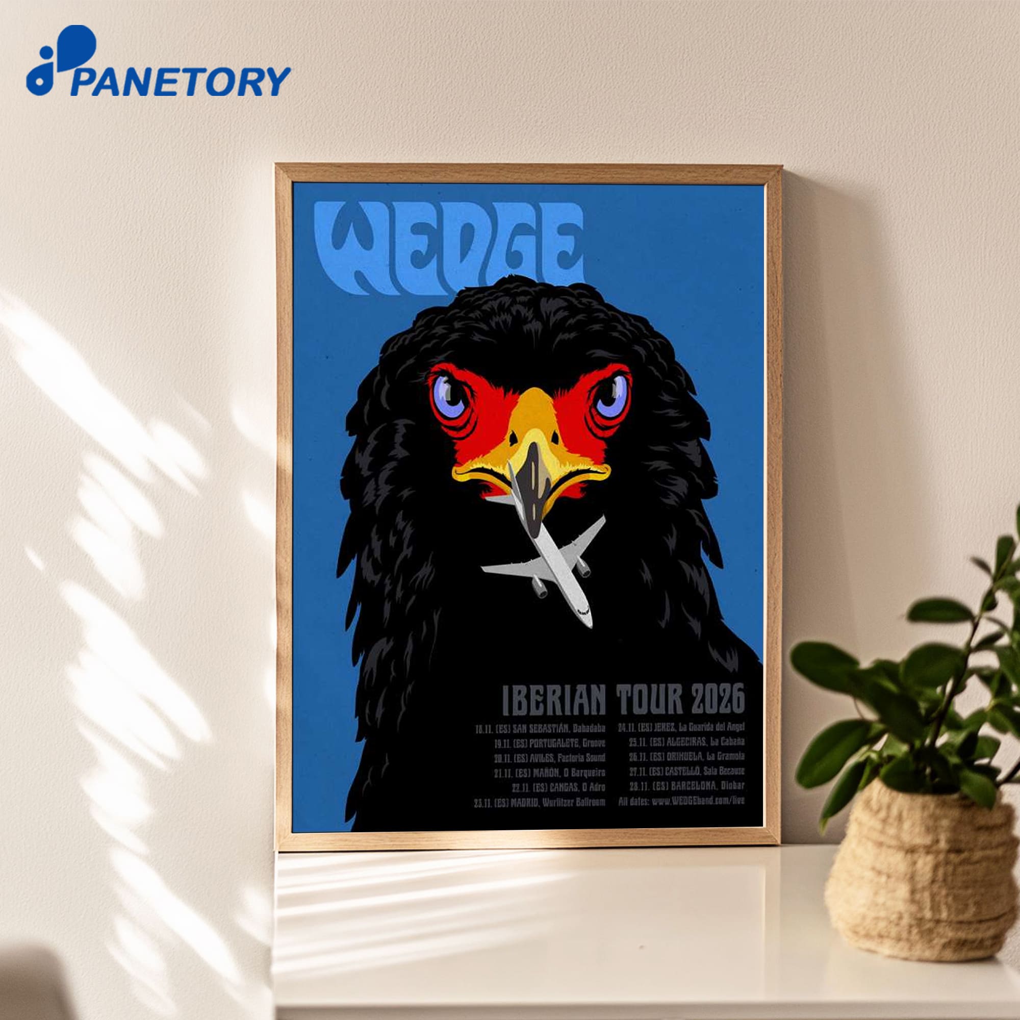 Wedge Iberian Tour 2026 Poster Wedge Iberian Tour 2026 Poster