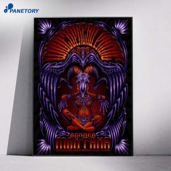 Widespread Panic Bonner Montana Jul 7-8 2026 Poster 1
