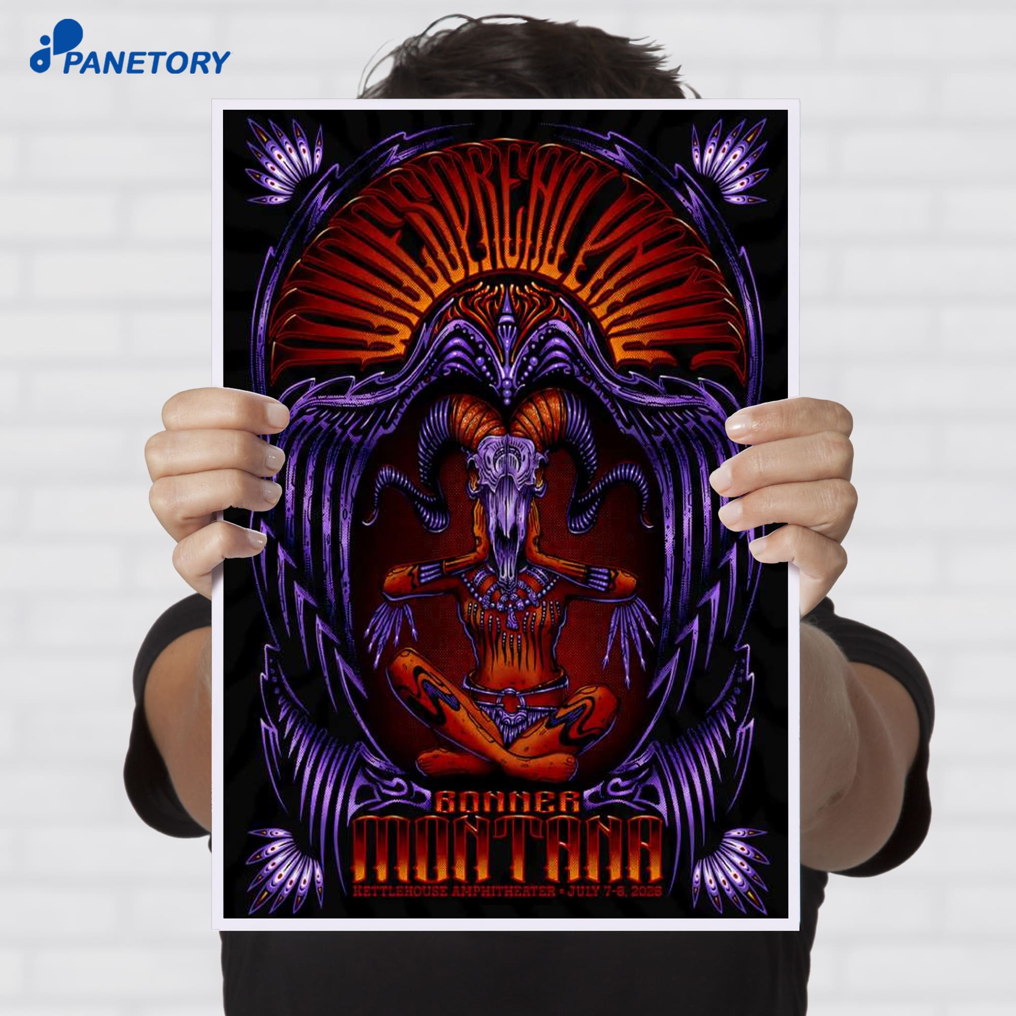 Widespread Panic Bonner Montana Jul 7-8 2026 Poster 1 Widespread Panic Bonner Montana Jul 7-8 2026 Poster 1