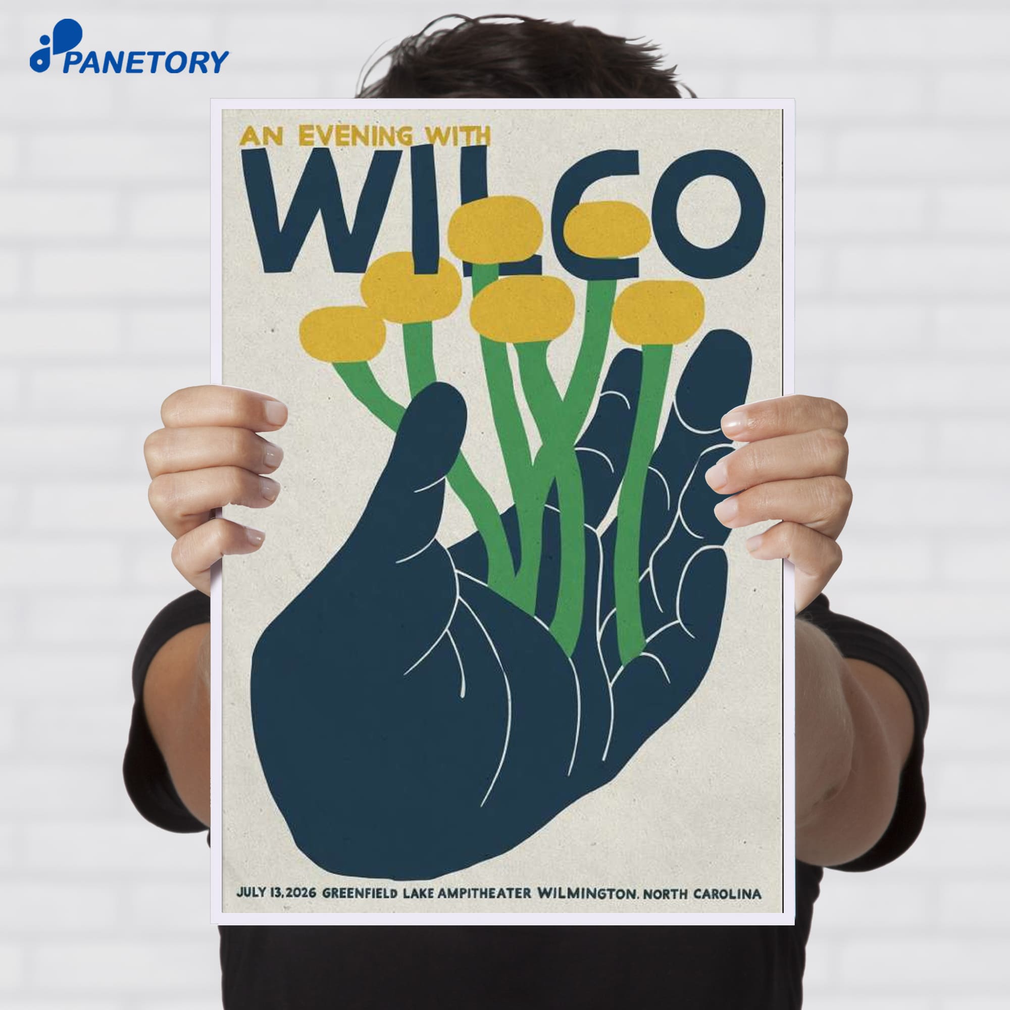 Wilco Greenfield Lake Amphitheater Wilmington Nc Jul 13 2026 Poster Wilco Greenfield Lake Amphitheater Wilmington Nc Jul 13 2026 Poster