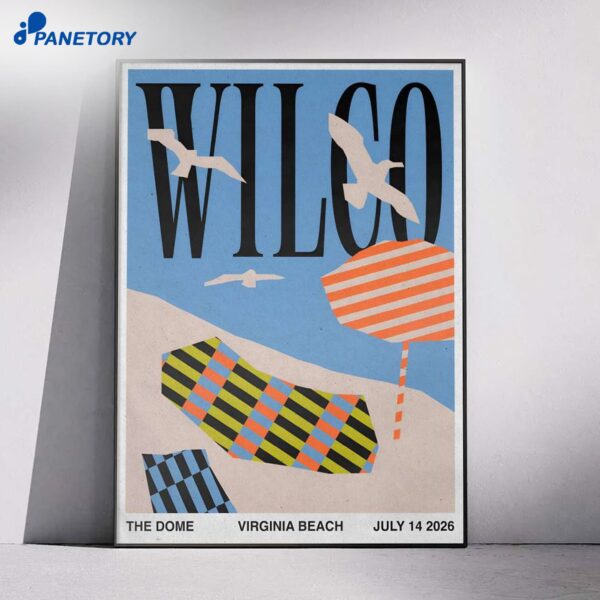 Wilco Virginia Beach VA Jul 14 2026 Poster