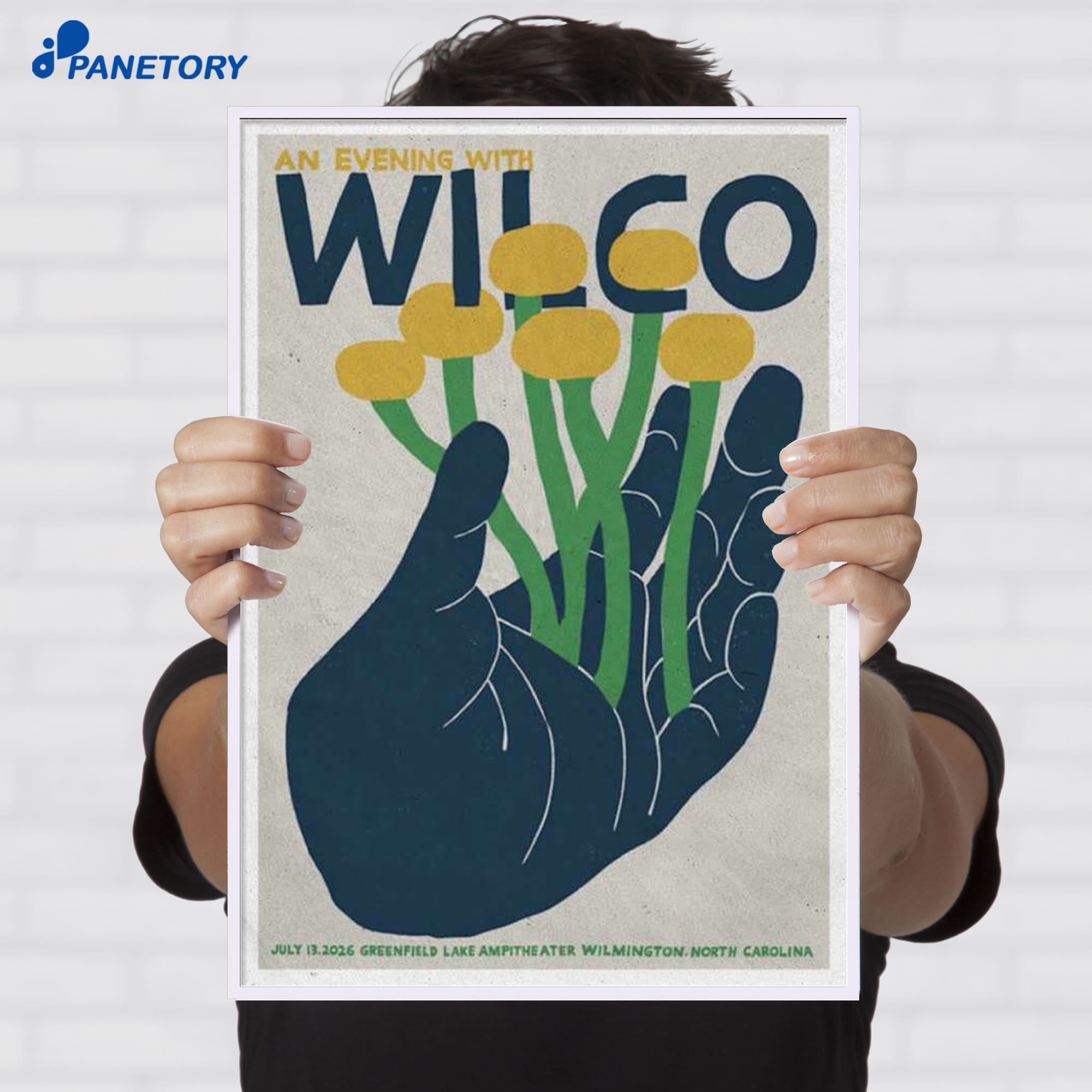 Wilco Wilmington Lake Amphitheater Jul 13 2026 Poster Wilco Wilmington Lake Amphitheater Jul 13 2026 Poster