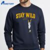 William Contreras Stay Wild T-Shirt 4 William Contreras Stay Wild T-Shirt 2